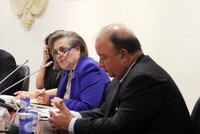 Imagen de apoyo de  Ministra Clara Lopez apoya propuesta de salario minimo legal para jovenes que presten el servicio militar