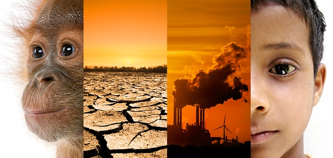 Imagen de apoyo de  UNESCO presente en la Conferencia Mundial de los Pueblos sobre Cambio Climatico y Defensa de la Vida